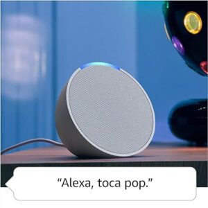 Echo Pop (Geração mais recente) | Smart speaker compacto com som envolvente e Alexa